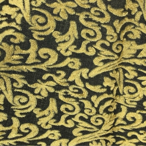 Diane Von‎ Furstenberg~Women's Velvet Scroll Long Sleeve Button Up Blouse~Sz 3X - Picture 10 of 12